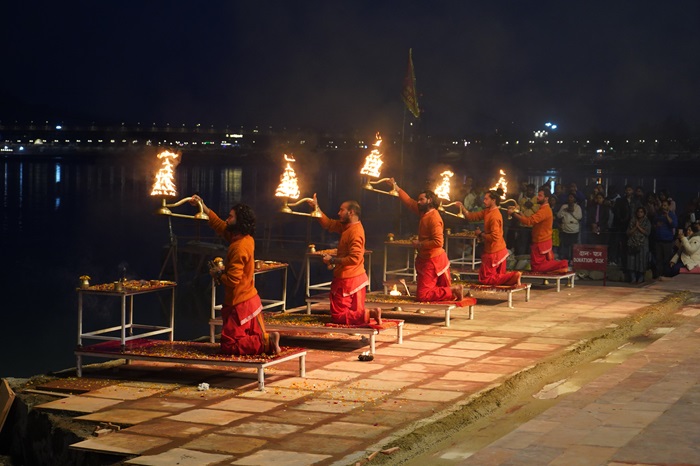 Ganga Aarti, Riverside Yog & Secret Waterfall (Fixed)