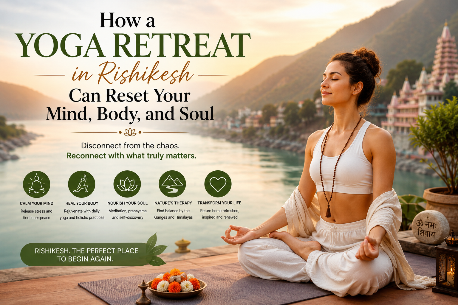 How a Yoga Retreat in Rishikesh Can Reset Your Mind, Body, and Soul