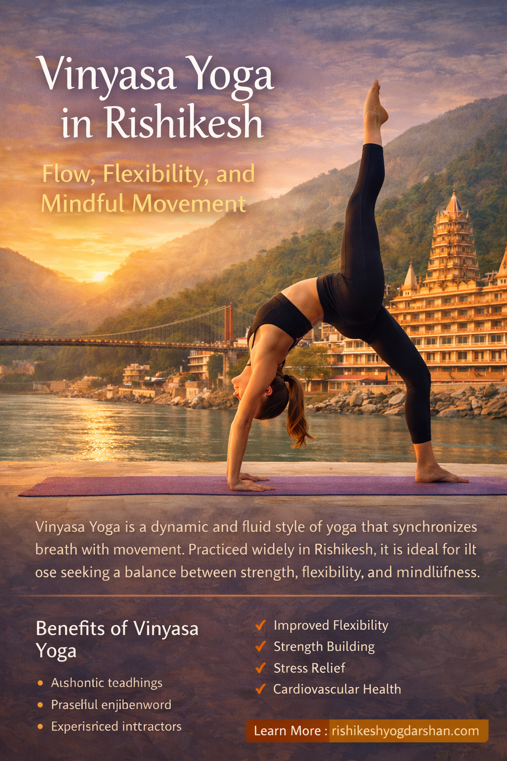 Vinyasa Yoga in Rishikesh