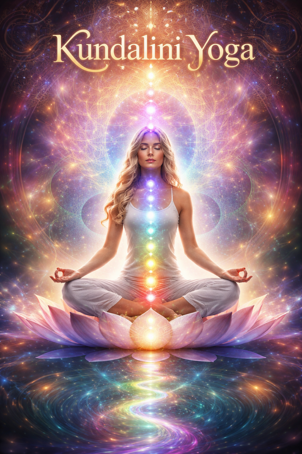 Kundalini Yoga meditation with chakra energy awakening