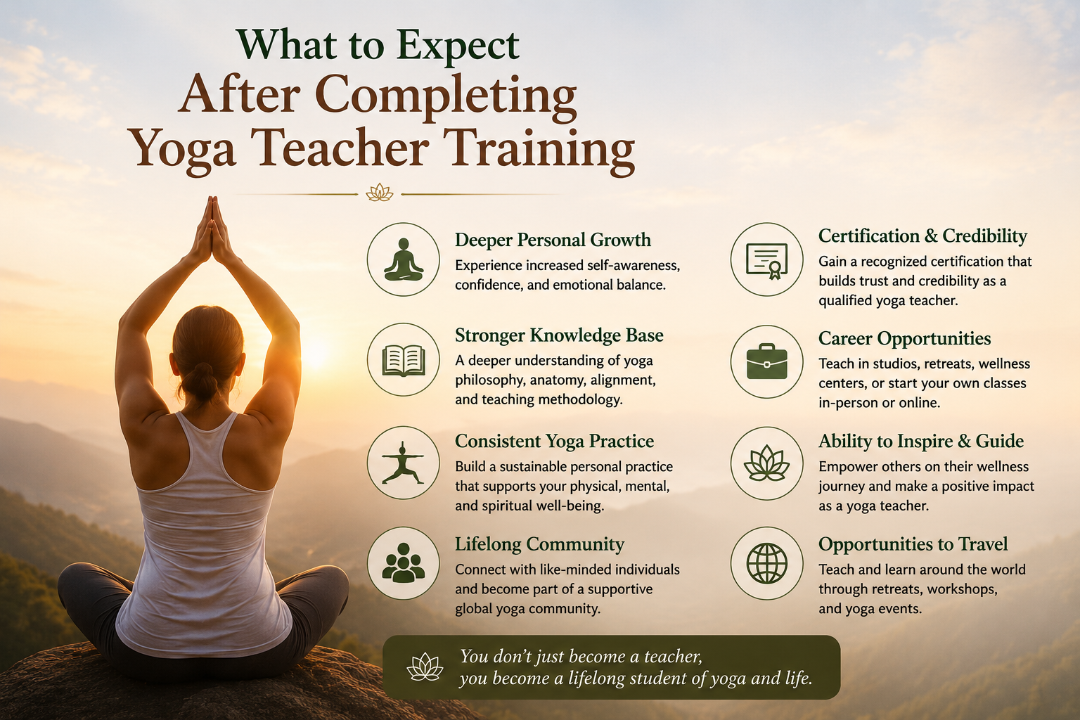 What to Expect After Completing Yoga Teacher Training