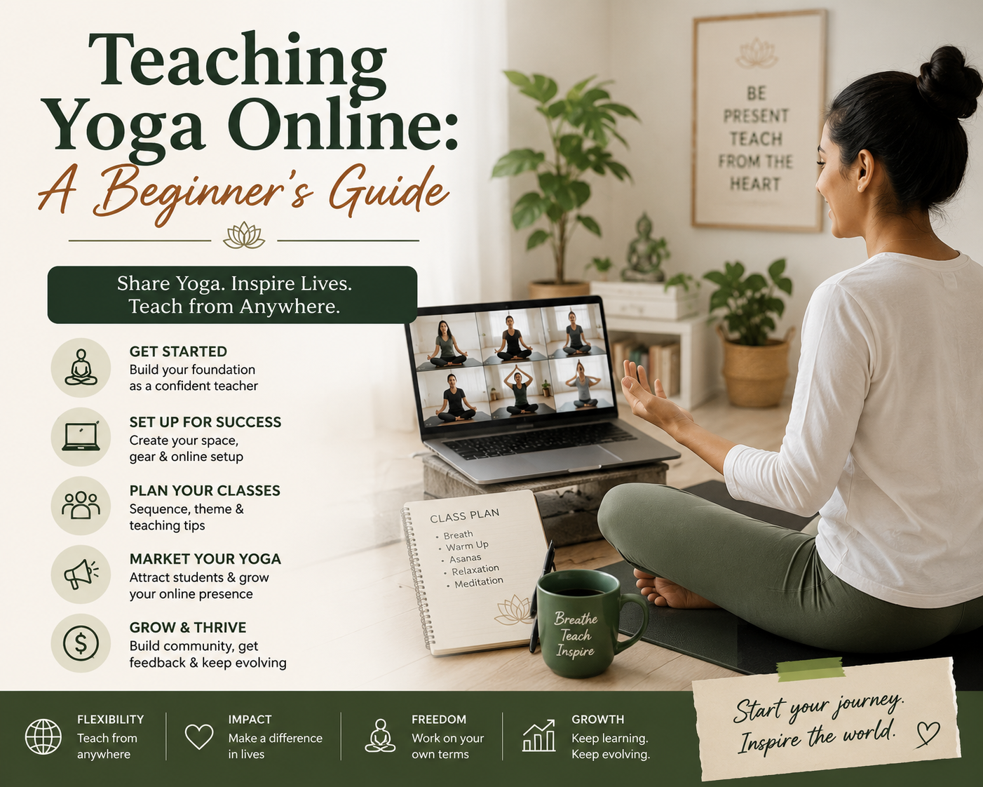 Teaching Yoga Online: A Beginner's Guide