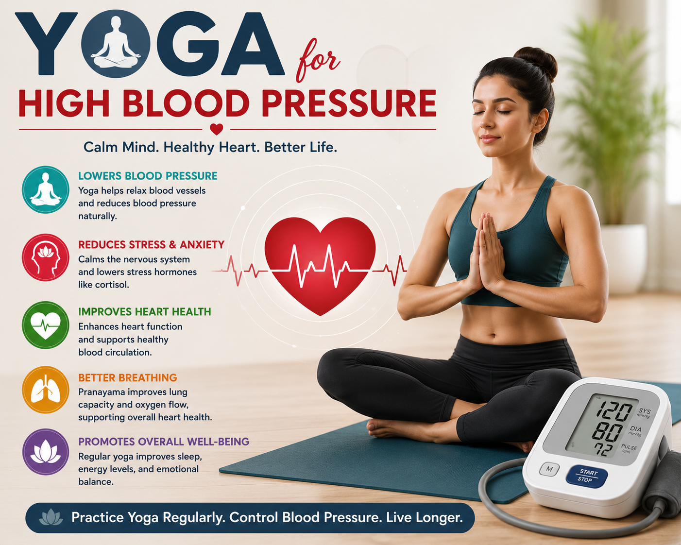 Yoga for High Blood Pressure