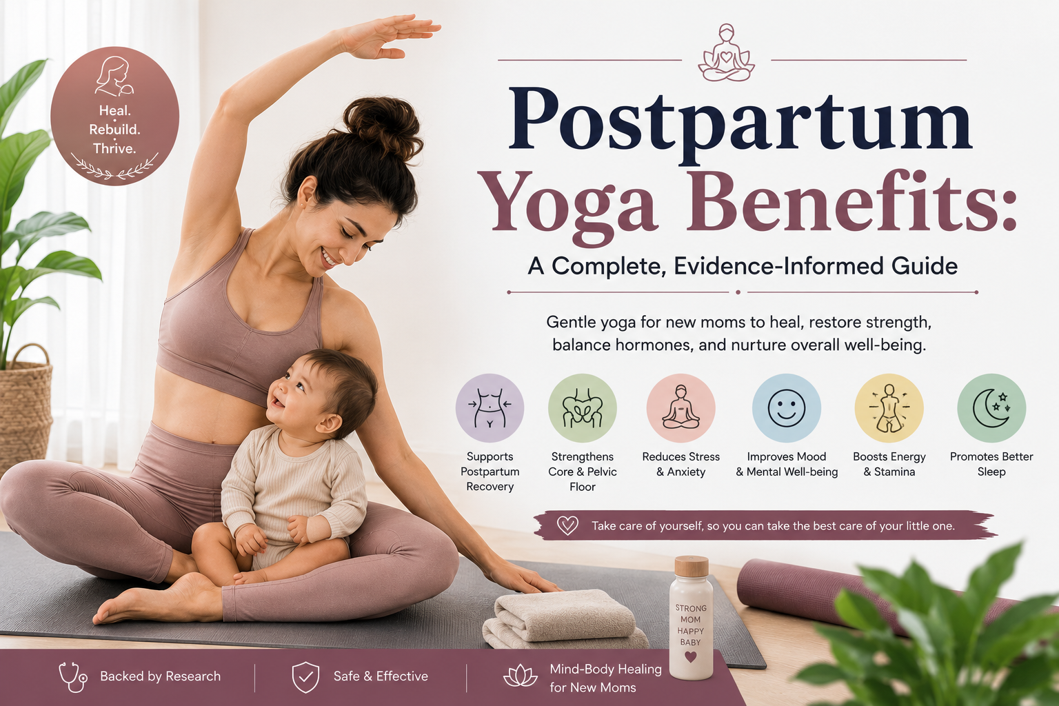 Postpartum Yoga Benefits