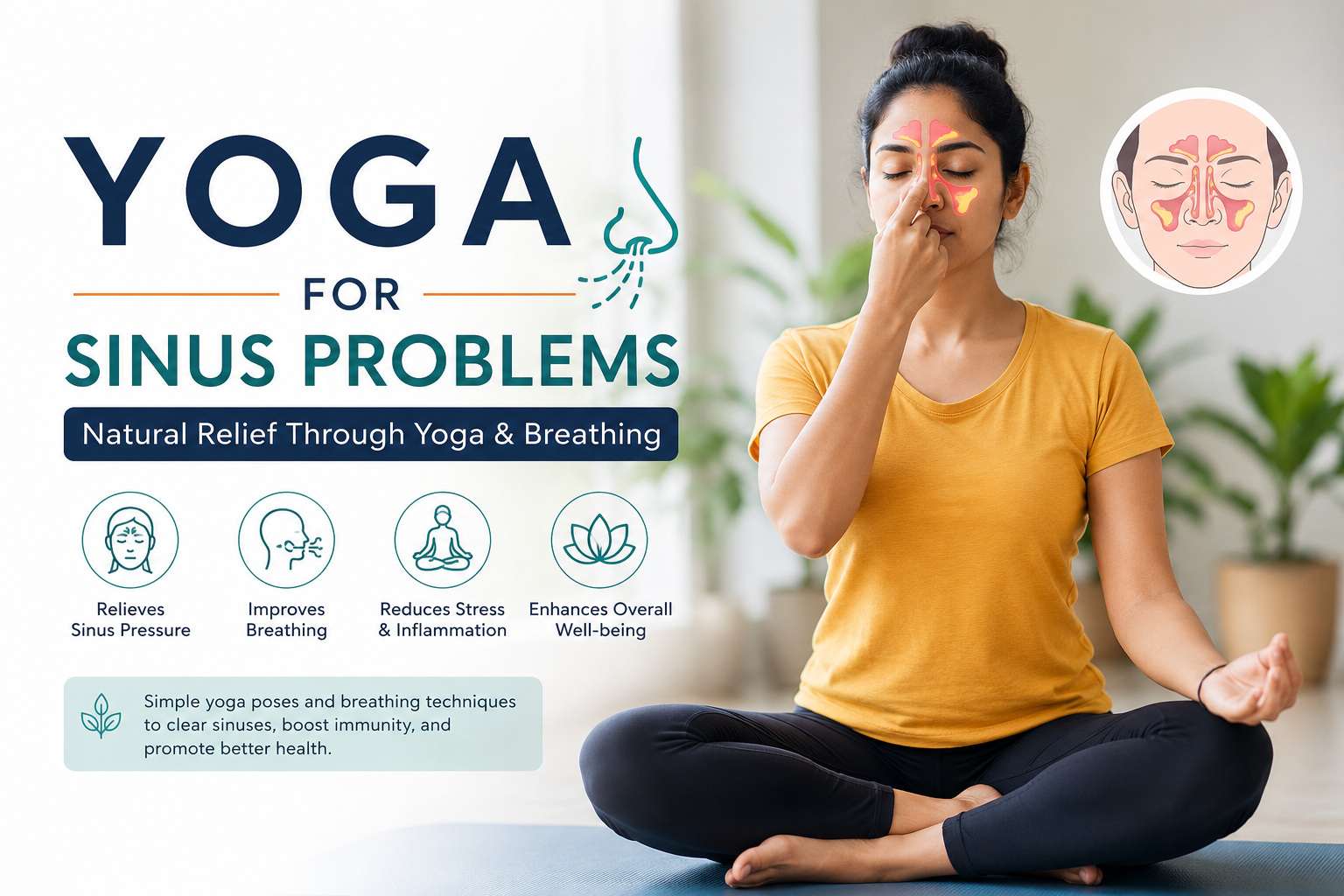 breathing techniques for sinus relief