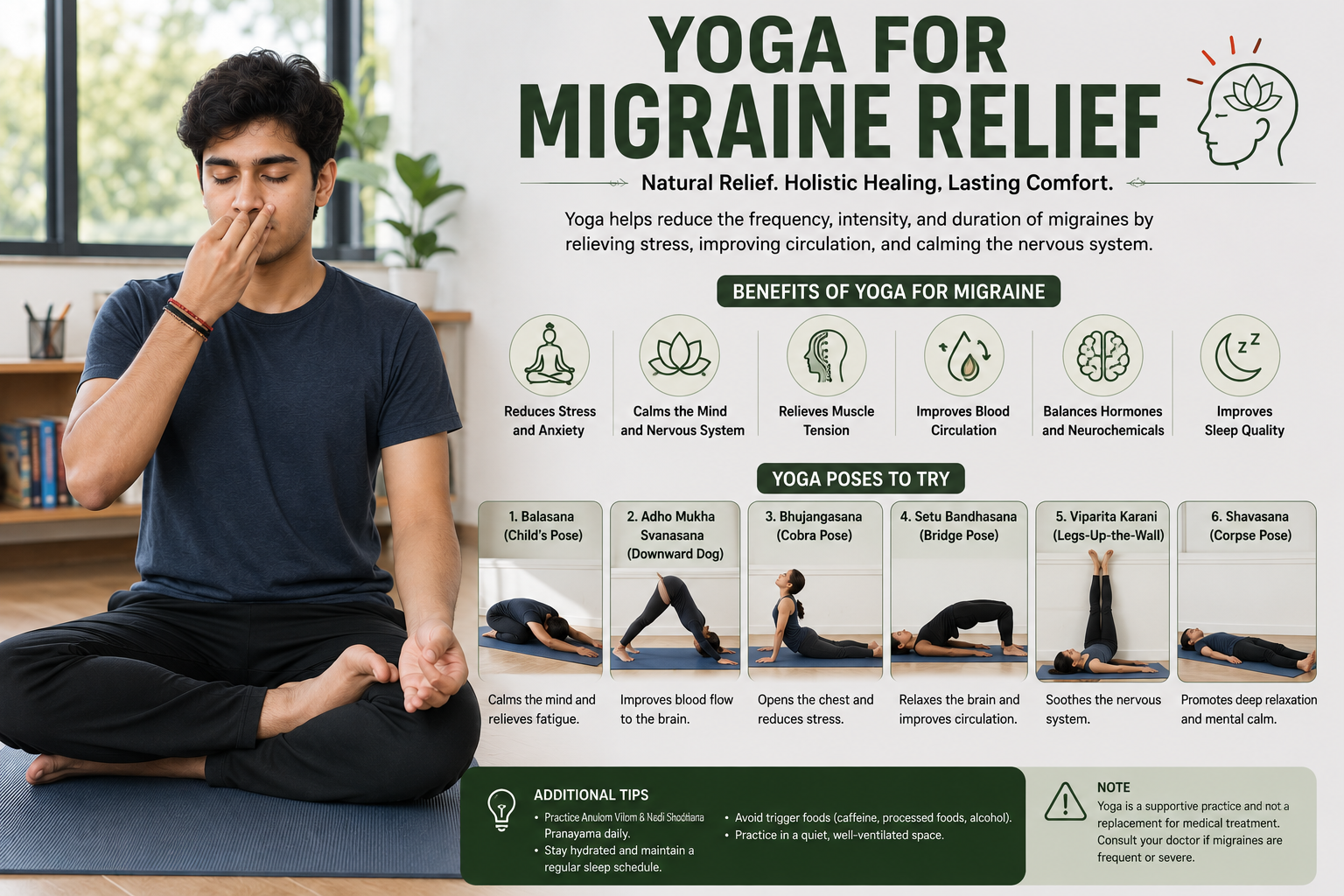 Yoga for Migraine Relief