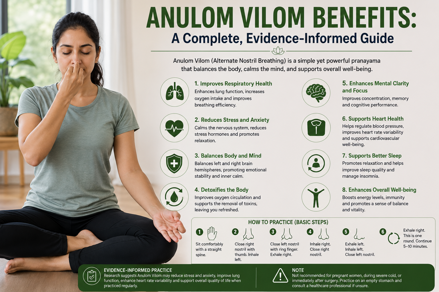 Anulom Vilom Benefits Guid