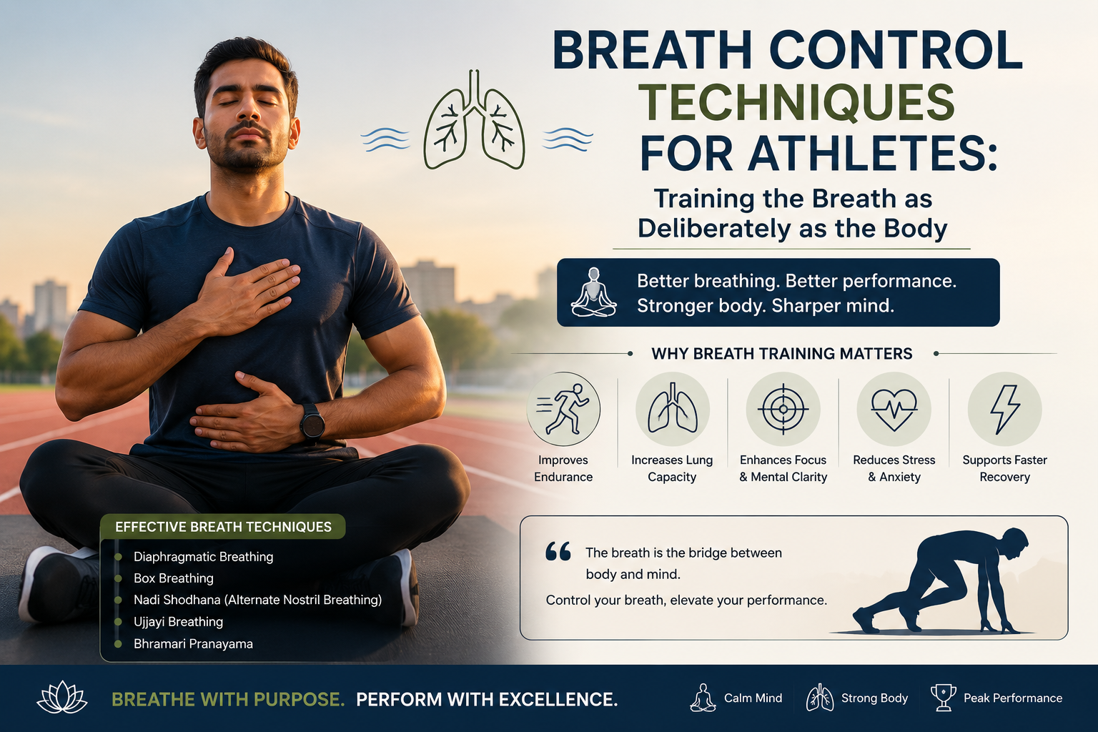 Breath Control Techniques for Athletes