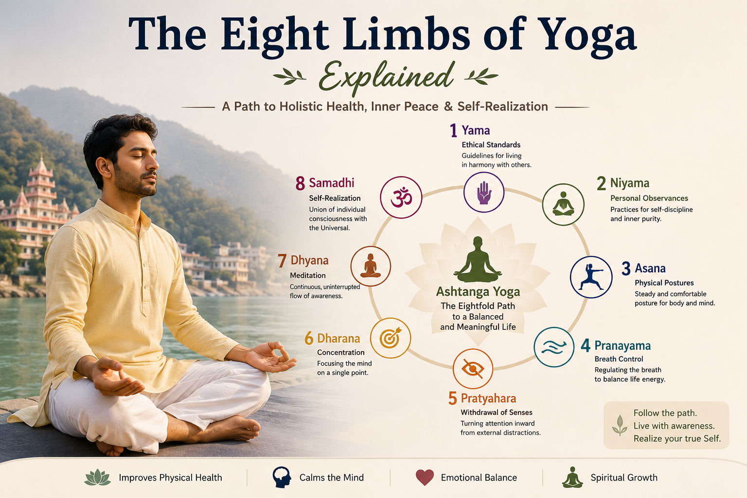 The Eight Limbs of Yoga Explained