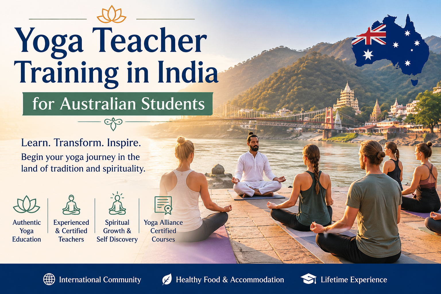 Yoga Teacher Training in India for Australian Students