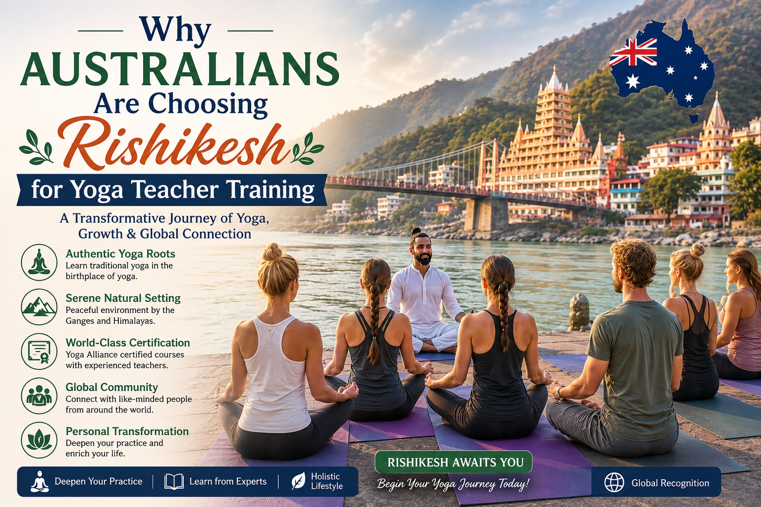 Why Australians Are Choosing Rishikesh for Yoga Teacher Training