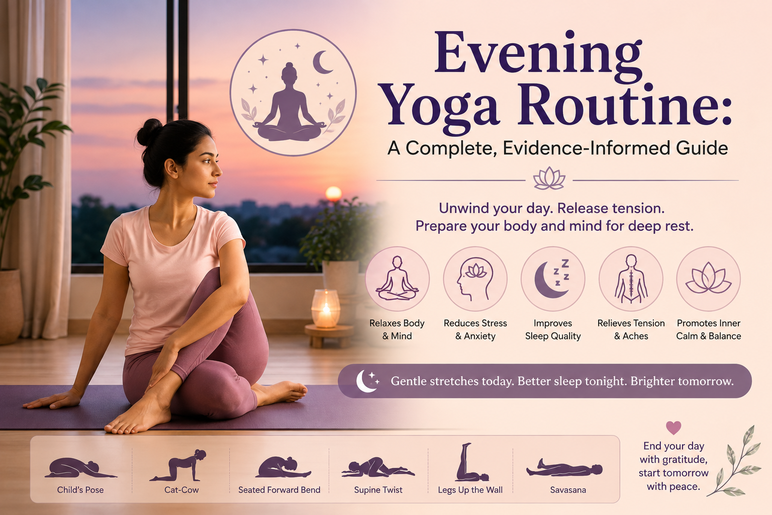 Evening Yoga Routine: A Complete
