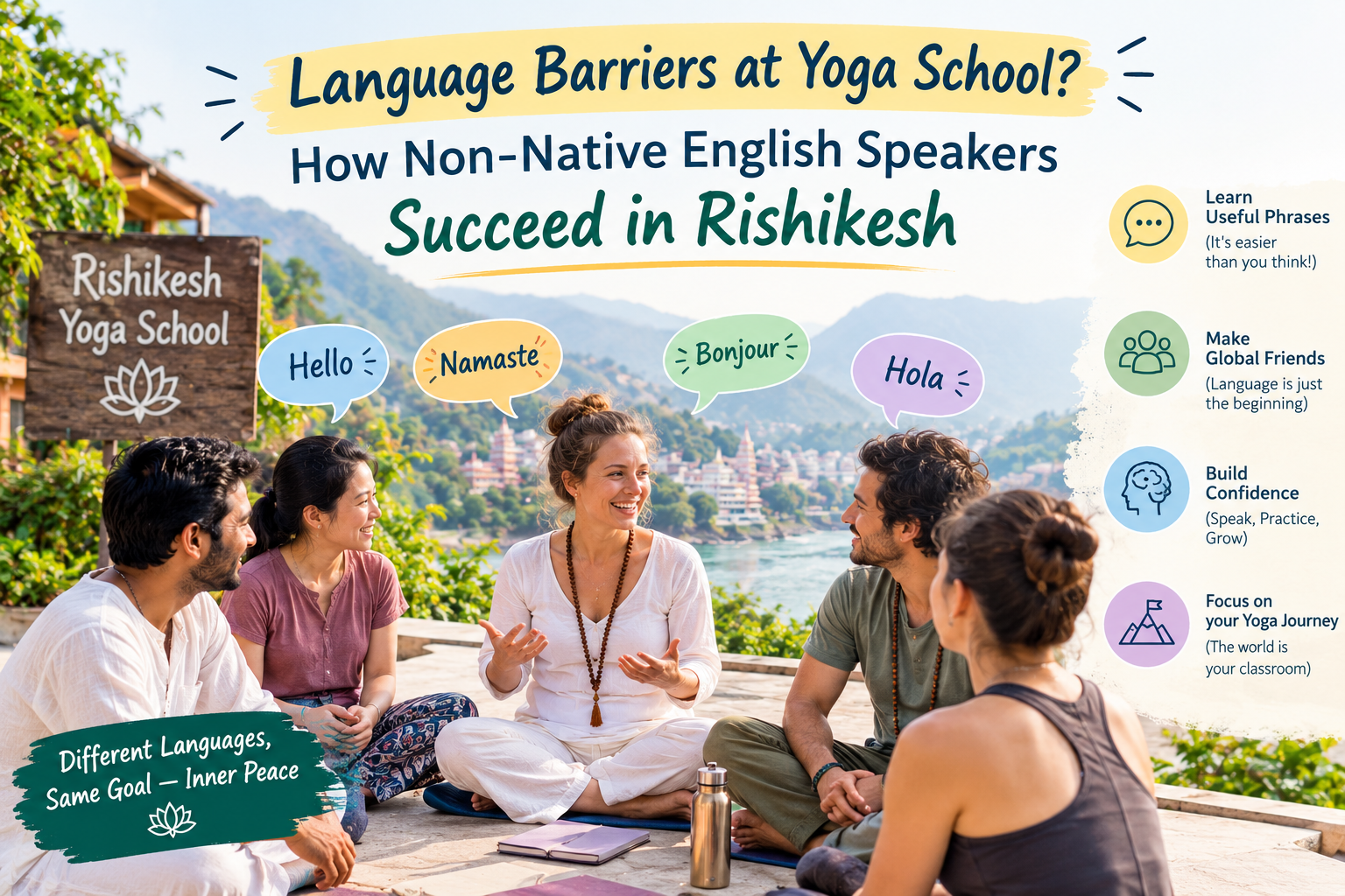 Non-Native English Speakers Succeed in Rishikesh